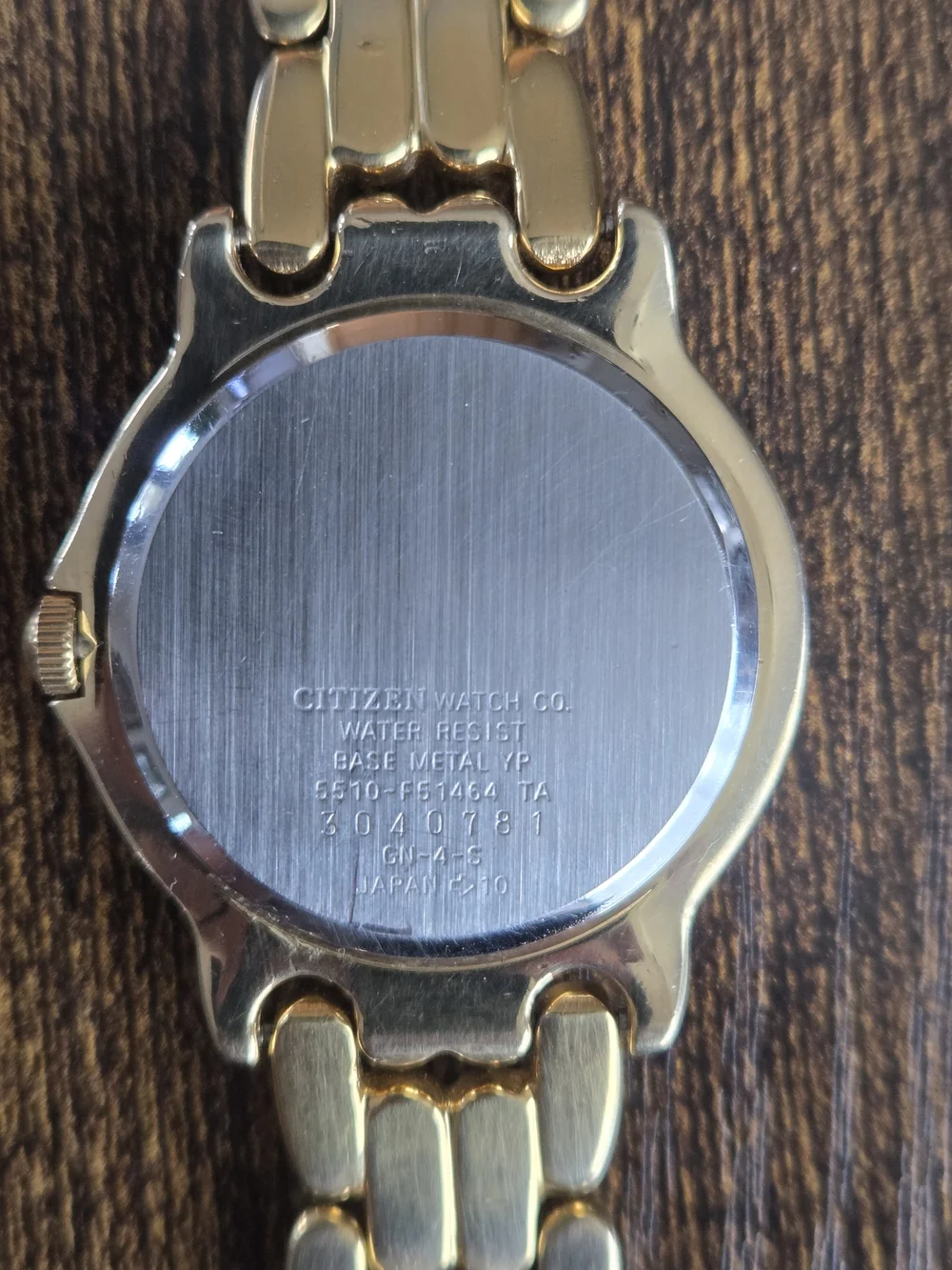 Citizen elegance gold